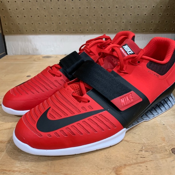 Nike Other - Nike Romaleos 3 Men's 12.5 Red Lifting Training
